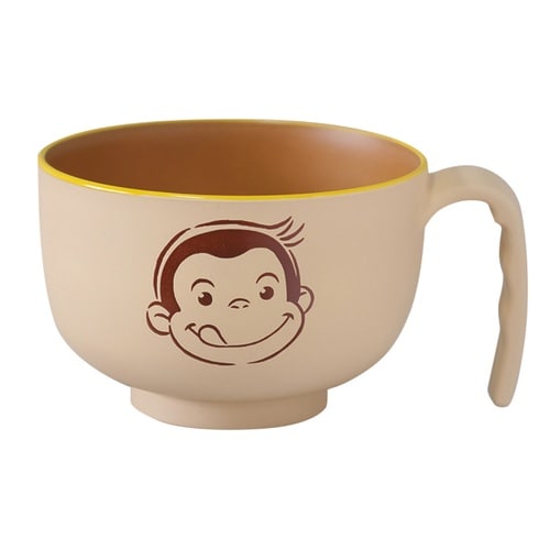 汁椀 おさるのジョージ CG 塗手付汁わん