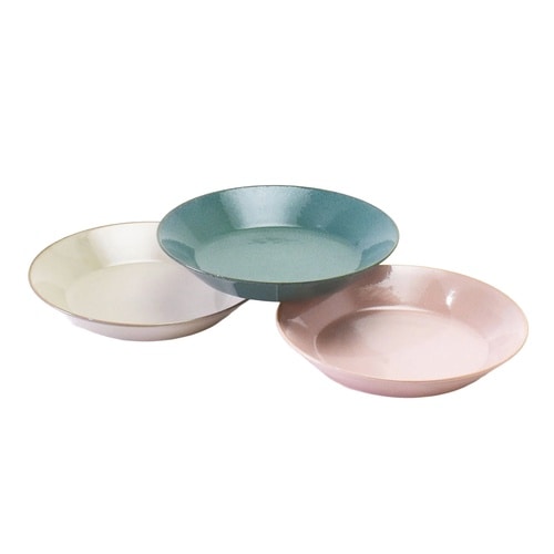 プレート ナチュラルカラー パスタ皿 3枚入