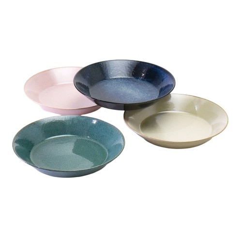 プレート ナチュラルカラー パスタ皿 4枚入