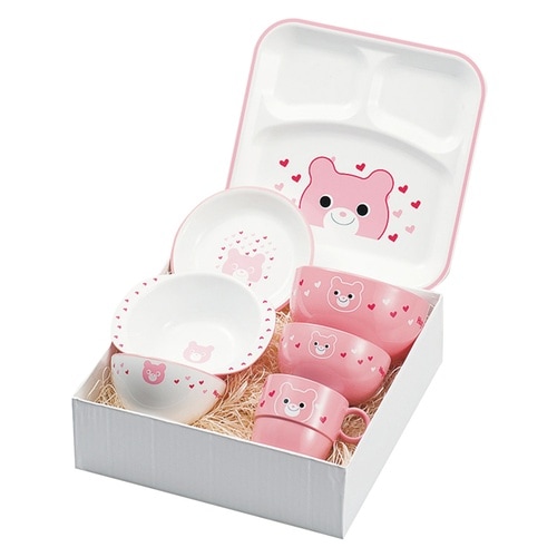 ハグミー 食器 7点セット クマ