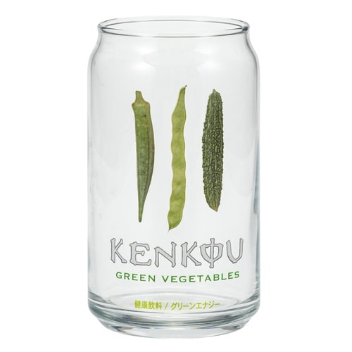 グラス 360ml 缶型グラス KENKOU