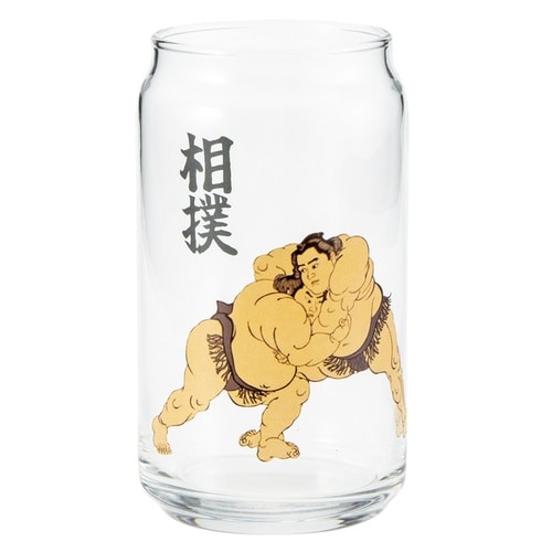 グラス 360ml 缶型グラス 相撲