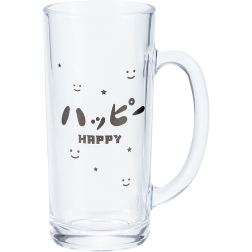 ビアグラス 330ml ハッピーホッピー