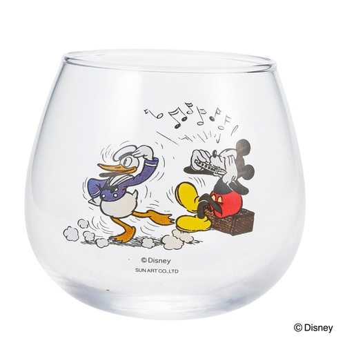 グラス 290ml ミッキーマウス×ドナルドダック