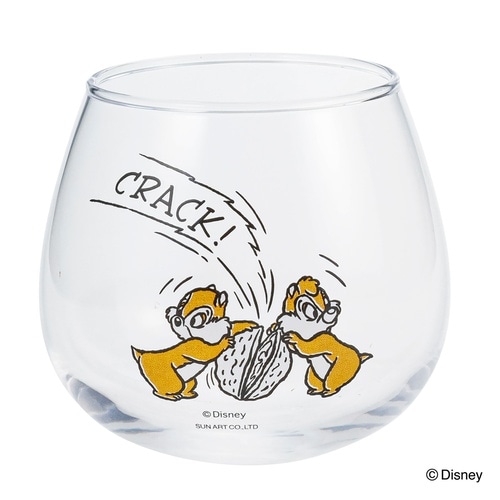 グラス 290ml ゆらゆらグラス チップ×デール