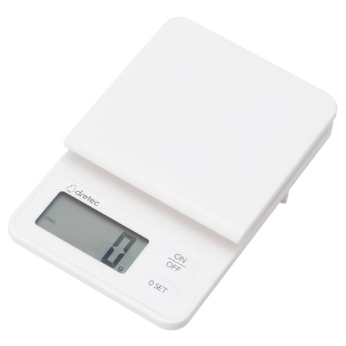 デジタルスケール 2kg ルクーム ホワイト