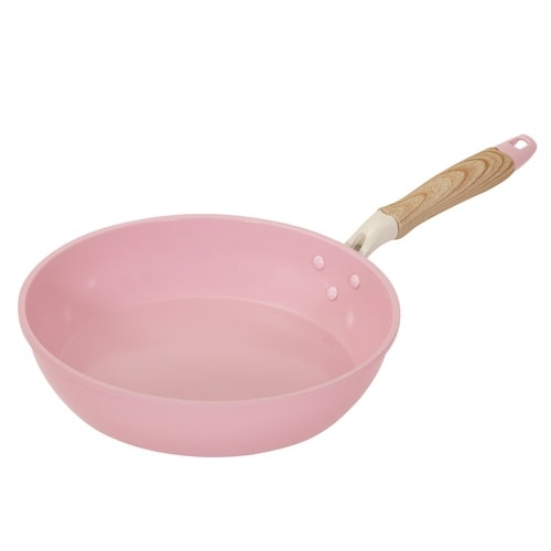 フライパン 26cm IH対応 ペールピンク