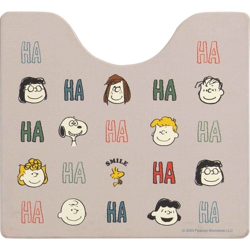 トイレマット 55×60cm PVC スヌーピー