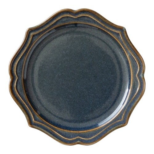 皿 Vanves 12cm 丸皿 ネイビー