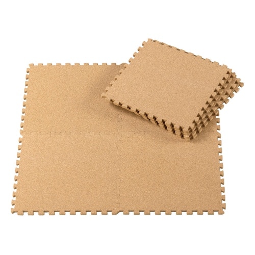 ジョイントマット やわらかコルクマット8枚組