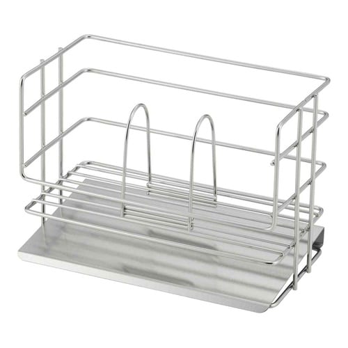 スポンジラック 斜めトレー付 洗剤スポンジラック