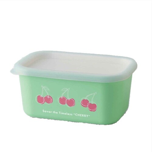 保存容器 コレフル スクエアストッカー チェリー