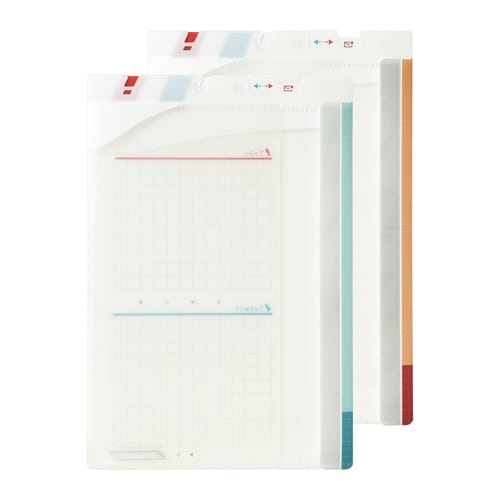 ファイル 貼るシラセファイル B5ノート用