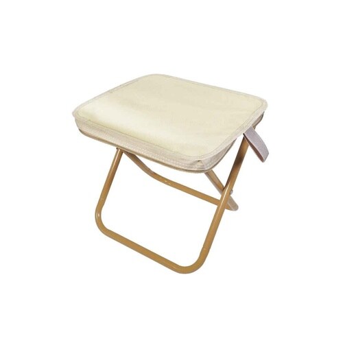 折りたたみ椅子 ベージュ