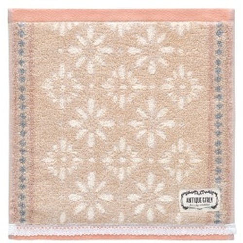 アンティーク柄タオルハンカチ 100枚入