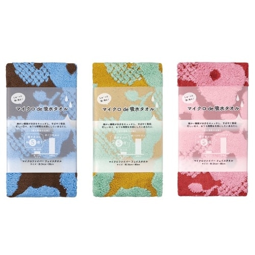 マイクロタオル/花柄(色込)90枚入