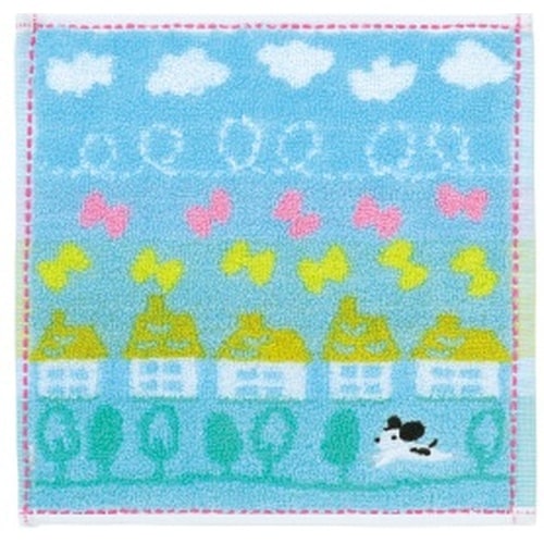 キッズ柄タオルハンカチ イヌ 500枚入