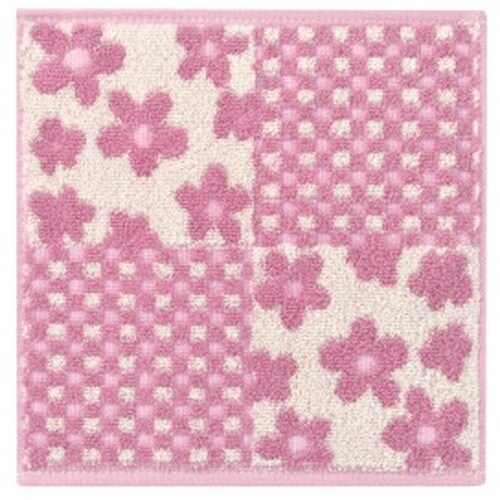 レディースのタオルハンカチ 水玉×花柄 200枚入