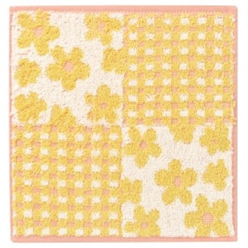 レディースのタオルハンカチ 水玉×花柄 50枚入