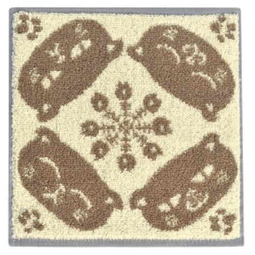 レディースのタオルハンカチ アニマル 50枚入