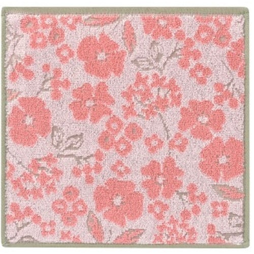 レディースのタオルハンカチ 花柄 50枚入