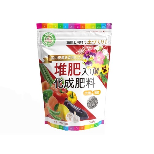 サステナ堆肥入り化成肥料 500g