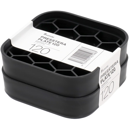 プレステラプレート120 2個組 ブラック