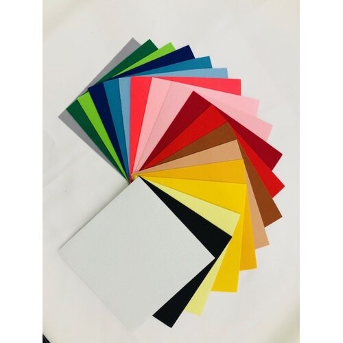 シールフエルト18色セット