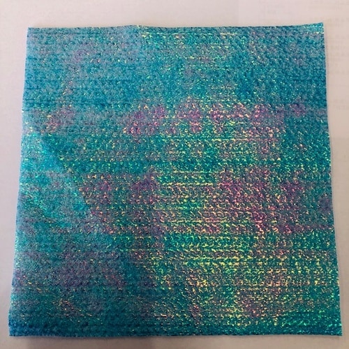 フエルト調オーロラクロス ブルー 5枚