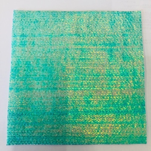 フエルト調オーロラクロス エメラルド 5枚