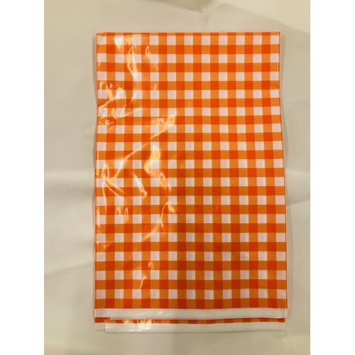 カラーポリチェック オレンジ 10枚入