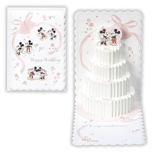結婚祝い立体ディズニーウエディングケーキ×6