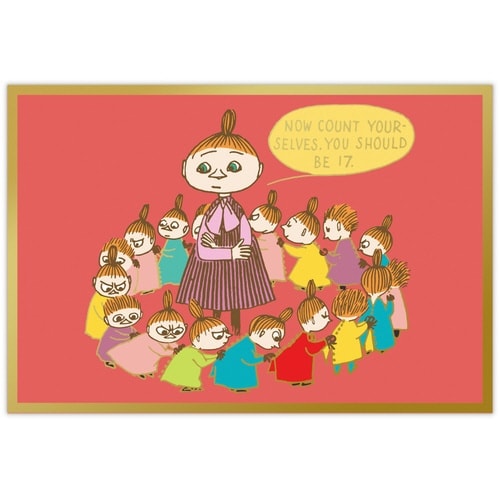 Pムーミン箔・リトルミイのきょうだいたち×6