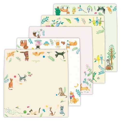 封筒HAC5Dアニマル×6