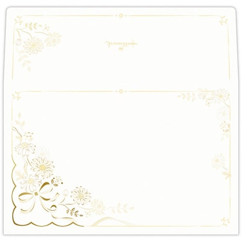 封筒お仕事フラワー×6