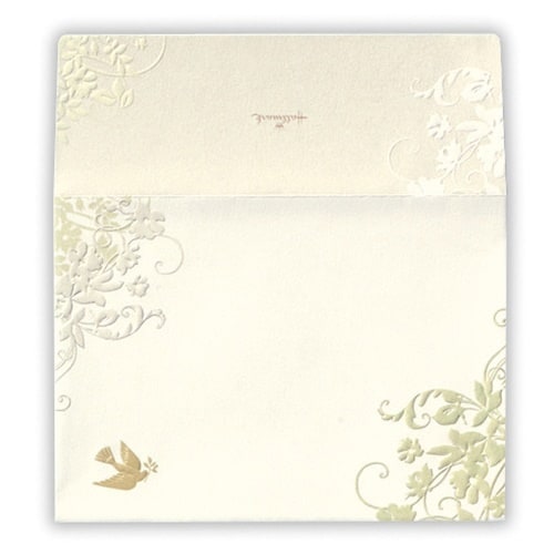 封筒プレミアムレターグリーン×6