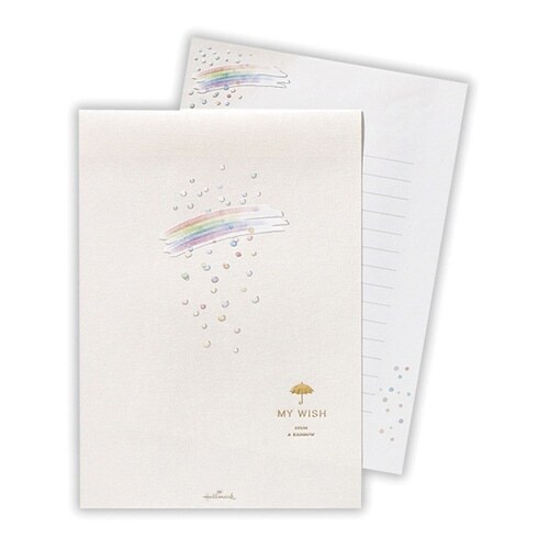 便箋MY WISH虹×6