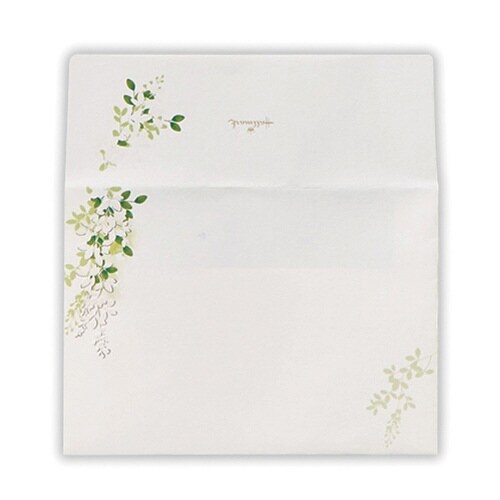 封筒MY WISHリーフ×6