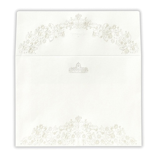 封筒レース&ティアラ×6