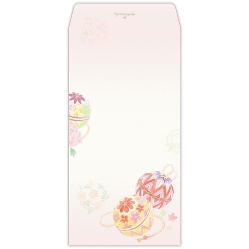 封筒彩りてまり×6