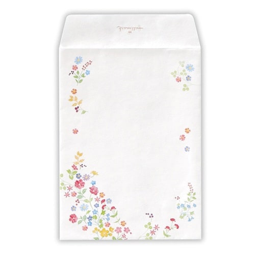 ひとこと封筒ワイルドフラワー×6