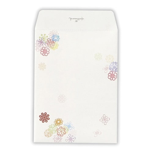 ひとこと封筒和のいろどり切り×6