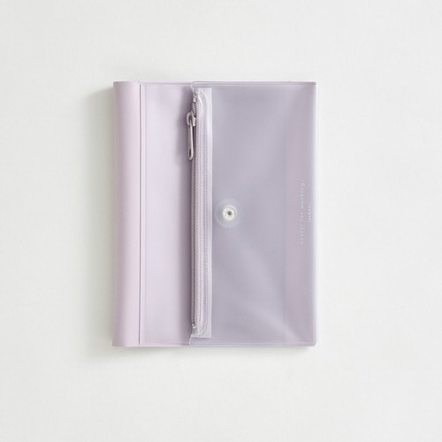 isshoni.ノートカバーPVC A6×8