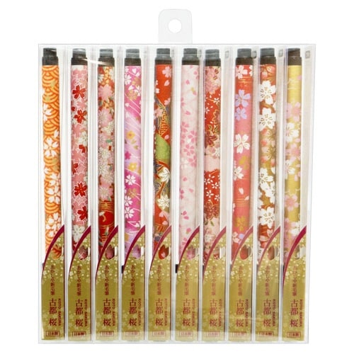 新毛筆 古都桜 プラケース入10本パック×2