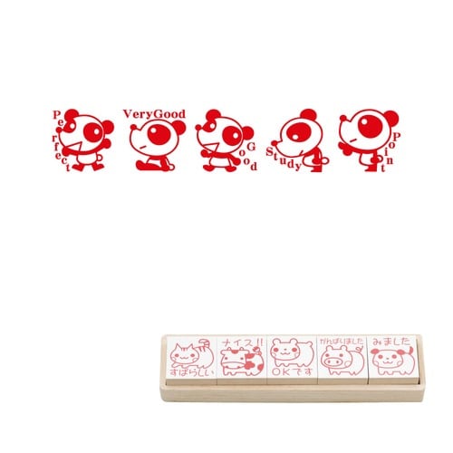 ティーチャースタンプ5本組SS−027×2