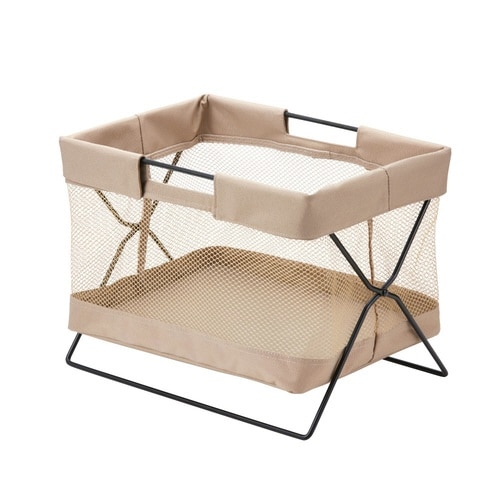 サイドバッグスタンドミニボックスベージュ