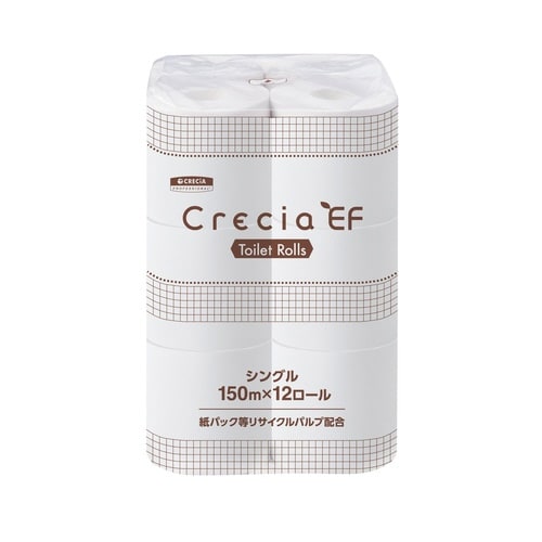 クレシアEFトイレット150mシングル12ロール