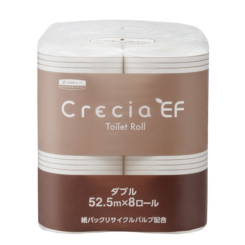 クレシアEFトイレット 52.5mダブル8ロール