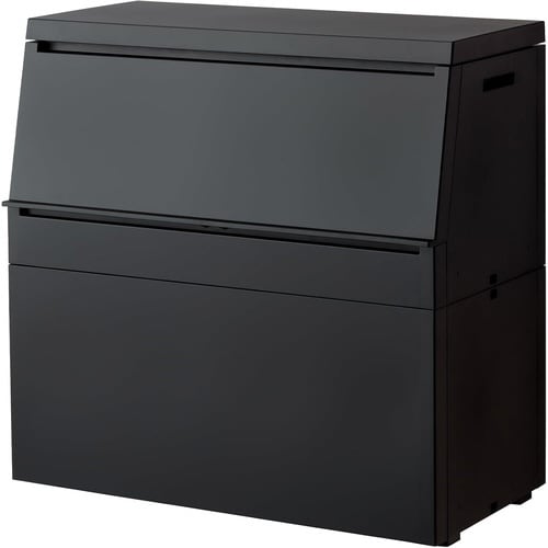屋外ストッカー 250L BK×2