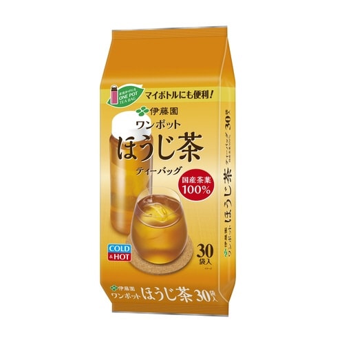 ワンポットティーバッグほうじ茶 30バッグ×5
